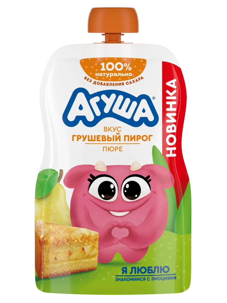 Фруктовое пюре со вкусом "Грушевый пирог"